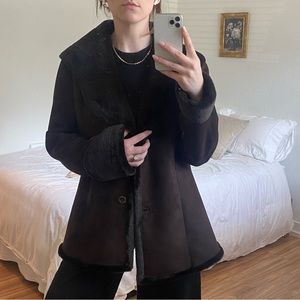 Vintage Marvin Richards Faux Fur Coat